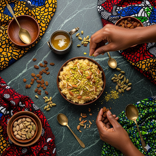 Halwa de Semoule authentique